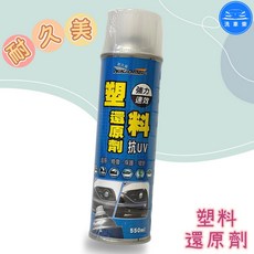 NIKJOMEI 塑料還原劑 550ml 矽分子 抗UV, 1個