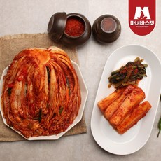 [마녀바스켓] 국내산 마녀 포기김치2kg+총각김치2kg, 단일속성, 4kg, 1세트