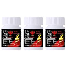 아마존 뉴프로틴 알프스 산양유단백질 1000mg BCAA 단백질 에너지 충전, 3개, 30정