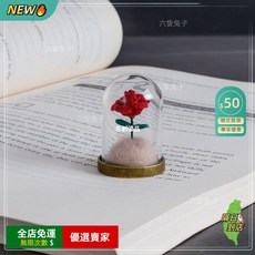 小王子的玫瑰花玻璃罩 永生花 創意禮物, 小王子的玫瑰花-簡裝