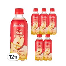 광동 썬키스트 애사비 제로 스파클링12개, 12개, 350ml