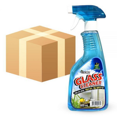 다용도 유리 세정제 창문 자동차 유막제거 창닦기 자국없는 닦이, 12개, 600ml