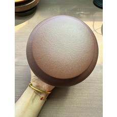 手工紫砂茶葉罐 原礦粗砂紫泥 粗沙質感 圓潤飽滿 可裝6-7兩茶葉, 如圖所示, 1個