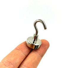 초강력 자석 후크 고리 마스크 국자 걸이 20mm