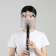 씨엘생활과학 일반 악기연주용 안면 마스크, 1매, 1개, 일반악기용