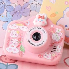 다온 초미니카메라 가정용 감시카메라 거실, 본체 전용 [메모리 카드 없음], 1개, 핑크 리틀 래빗