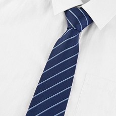 지퍼넥타이 - 스트라이프