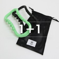 베라프 요가 필라테스 발란스 돌기형 아사나링 Y037 2개, 블랙+블랙