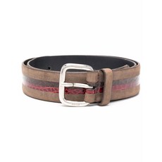 지안프랑코 페레 중고 1990's 텍스처 아플리케 스웨이드 벨트