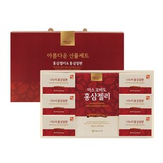 [아름다운가게] 홍삼젤리&홍삼절편 선물세트 1호, 1개, 380g