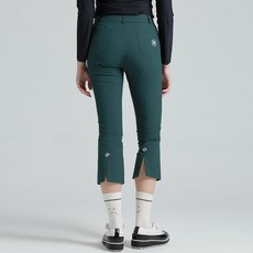 지니골프 서클 뒷트임 7부 골프바지