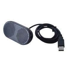PC 컴퓨터 스피커 사운드 스테레오 노트북 게임용 유선 데스크탑 USB 전원, [01] 옵션1, 01 Black