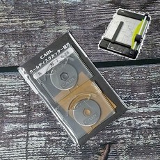 CARL 칼 A4 문서재단기 DC-210N용 칼날-실선 K-28 2개입, 1세트