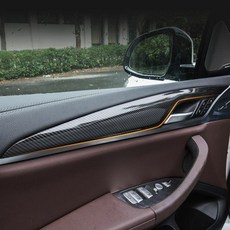 BMW X3 G01 2018-2022 4PCS 카본 파이버 내부 4도어 패널 커버 트림 자동차 개조