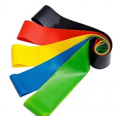 엘레무르) 스쿼트 힙밴드 스트레칭 재활 무릎 운동밴드 사레레 저항밴드-N8, 1개, 1단계옐로우