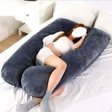 U자 바디필로우 대형 수유쿠션 필수템 배받침쿠션, 130x70CM 1.4kg 심포함