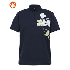 블랙야크 여성 플라워 그래픽 집업 반팔티 여름 항균소취 흡습속건 티셔츠 1BYZTMU512