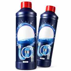 P106 管道清潔劑 排水管除臭液 水槽地排油污異味清潔, 1個, 500ml, 500ml