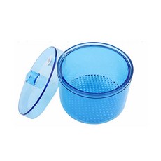 치과 Burs 살균 상자 의사 내열성 소독 청소 침수 파우치 케이스 보관 용품 도구, [01] 1pc Blue