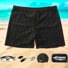 2부 테릴렌 스판 블랙 남자실내수영복 6종세트 M 남성실내수영복 실내수영복세트 남성수영복 남자수영복바지