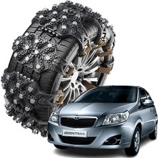 젠트라 스노우 체인 타이어 체인 우레탄 케이블 타이 스파이더 스프레이 자동차 체인, 8개