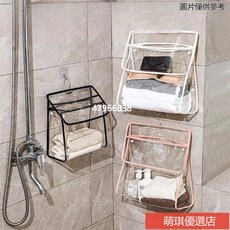 台灣出貨 熱賣 浴室放衣服防水掛袋放衣服寢室宿舍收納掛袋收納神器大容量置物袋, 白色大號1個,加厚【可以放手機】