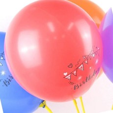HOOT LED풍선 생일 색상혼합 50개입 30cm 풍선꾸미기 축제용품