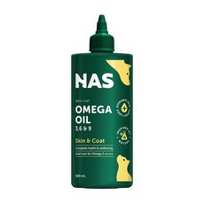 NAS Omega 3 6&9 鱈魚肝油 犬貓適用 強化皮膚毛髮健康, 1個, 500ml, 綜合營養補充品