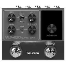 VALETON VLP-200 雙迴路鼓機吉他效果器LOOP機，輕巧便攜，激發音樂靈感