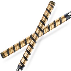 파크골프 전용 고무그립 고급형 가죽 미끄럼 방지 파크골프채 그립교체, 1개, 골드