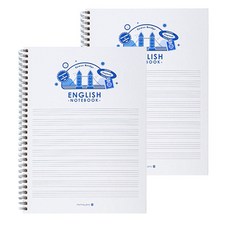 모닝글로리 4500 하드커버 영어 SP노트 16절 좌철, 런던, 2개