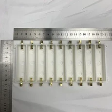 무용접 21700 배터리 박스/18650 홀더 순수 구리 고전류 병렬 시리즈 DIY 케이스, 23 18650 9S, 1개