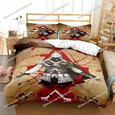 게임 아트 침구 게이머 이불 커버 성인 침실 싱글 더블 킹 사이즈, 5. 5