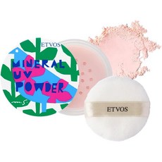 ETVOS 礦物防曬蜜粉 SPF50 PA++++ 5g, 1個, 限定櫻花粉色蜜粉