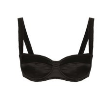 돌체앤가바나 새틴 발코넷 스타일 브라