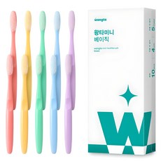 Wangta 迷你基本牙刷組, 10入, 1個