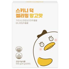 뉴니크 스키니 덕 젤리밍 망고맛, 20개, 25g