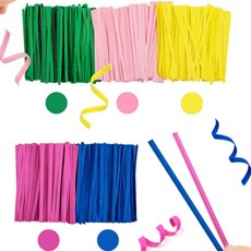 DF 컬러 종이빵끈(10cm 약1000개) 철심포장끈, 그린