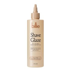 Billie Shave Glaze - 면도 오일 투 밀크 보호 코코 빌라 향 226.8g(8온스), Coconut, 226.8g