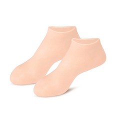 마레앙코 발각질 관리 보습 젤 풋케어 실리콘 양말, 1set, 스킨