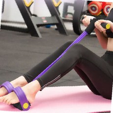 실내운동 복부 힙업 스트레칭 밴드 기구 홈트레이닝 탄력밴드 코어강화 허벅지, 상세페이지 참조, 옐로우