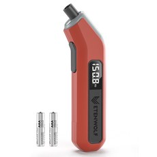 ETENWOLF 디지털 타이어 압력 게이지 3-200 PSI 산업용 타이어 게이지 ANSI B40.7 등급 2A로 보정 교체 가능한 AAA 배터리, 오렌지색, 1개