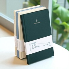프리즘 독서노트 다이어리 글쓰기훈련 필사노트, 밀키블루