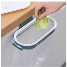 음식물 쓰레기 수납 수거 봉투 행거 걸이, 1개, 하늘색