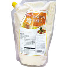 크림시저드레싱 평강 2k 업소용 식당용