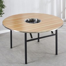 부탄가스 접이식 고기 테이블 야외 좌식 바비큐 식탁, 1.5m