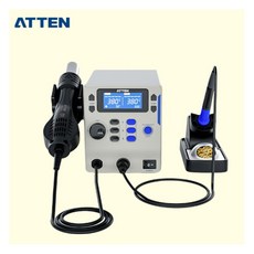 ATTEN安泰信 ST-8802二合一拆焊台 數字顯示 熱風槍 電烙鐵 焊槍 拆焊台 65W/800W, 1個