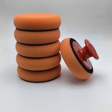 차량용 스펀지 스폰지 세차 청소 광택, 손잡이 1개+스펀지 6개, 1개