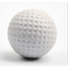 실내 연습용 스펀지 골프공, 화이트, 10개