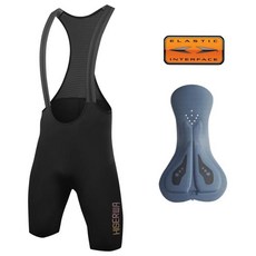 히세르와 사이클링 빕 반바지 프로 팀 엘라스틱 인터페이스 패드 라이딩 자전거 바이크 팬츠